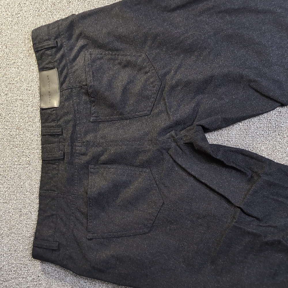 Peter Millar Alpine Flannel Wool Five-Pocket Pant… - image 3